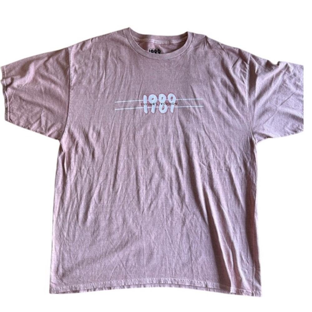 Taylor Swift 1989 Taylor Version Pink shirt Size 3XL